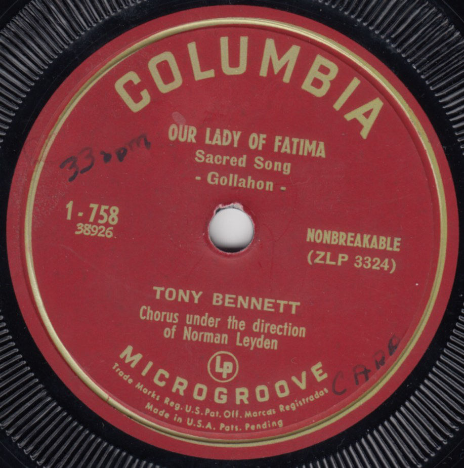 Our Lady Of Fatima / Just Say I Love Her